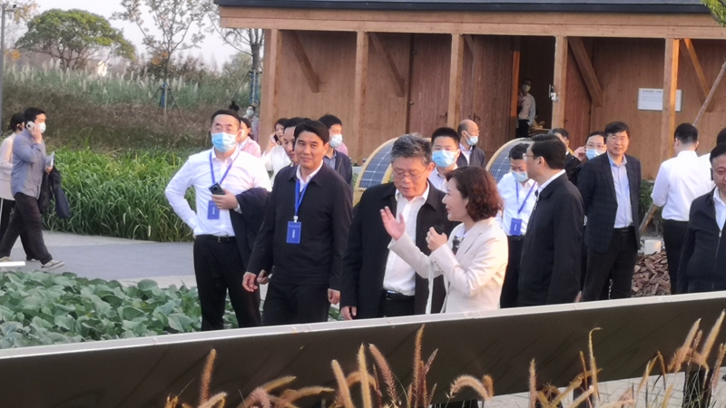 國家發(fā)改委黨組成員郭蘭峰、浙江省常務(wù)副省長徐文光一行調(diào)研浙農(nóng)嘉善萬畝水稻種植示范區(qū)