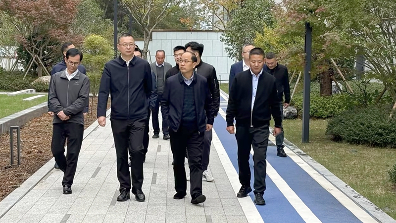 湖州市委常委、副市長(zhǎng)許峰調(diào)研安吉華都